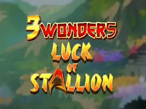 3 원더스 - 럭 오브 스탤리언 3 Wonders - Luck of Stallion