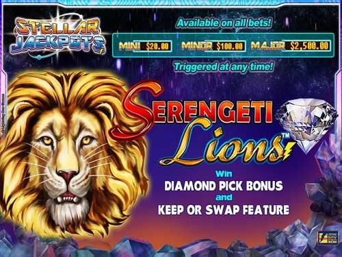 세렝게티 라이언스 스텔라 잭팟츠 Serengeti Lions Stellar Jackpots