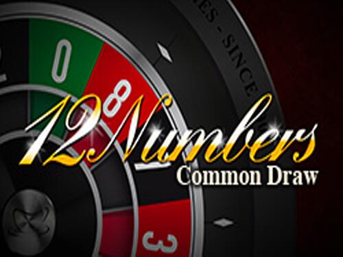 12 넘버스 룰렛 커먼 드로우 12 numbers roulette common draw