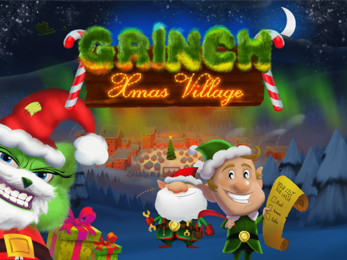 그린치 크리스마스 빌리지 Grinch Xmas Village