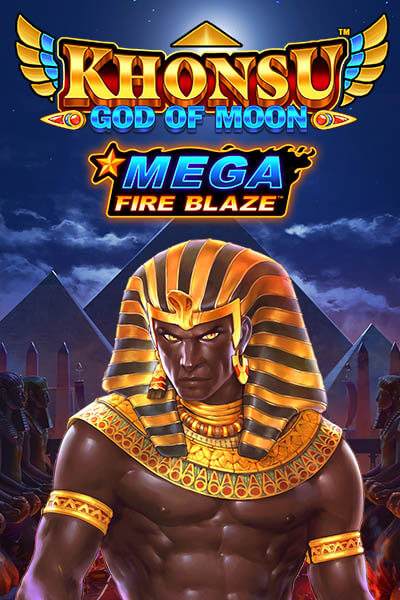메가 파이어 블레이즈: 콘수 갓 오브 문 파워플레이 잭팟 Mega Fire Blaze: Khonsu God of Moon PowerPlay Jackpot