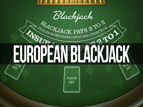 유러피언 블랙잭 European BlackJack