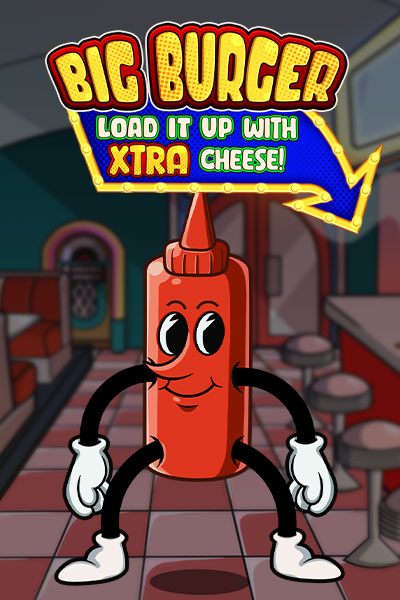 빅 버거 로드 잇 업 위드 엑스트라 치즈 Big Burger Load it up with Xtra cheese