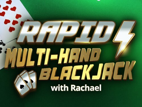 래피드 멀티핸드 블랙잭 위드 레이첼 Rapid Multihand Blackjack with Rachael