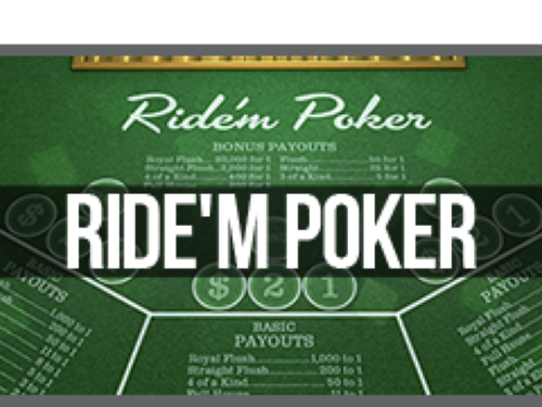 라이드엠 포커 Ride'm Poker