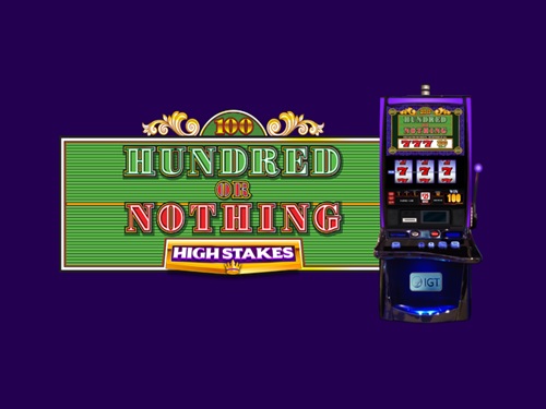 헌드레드 오어 낫씽 하이 스테이크스 Hundred or Nothing High Stakes
