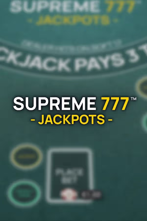 슈프림 777 잭팟츠 Supreme 777 Jackpots