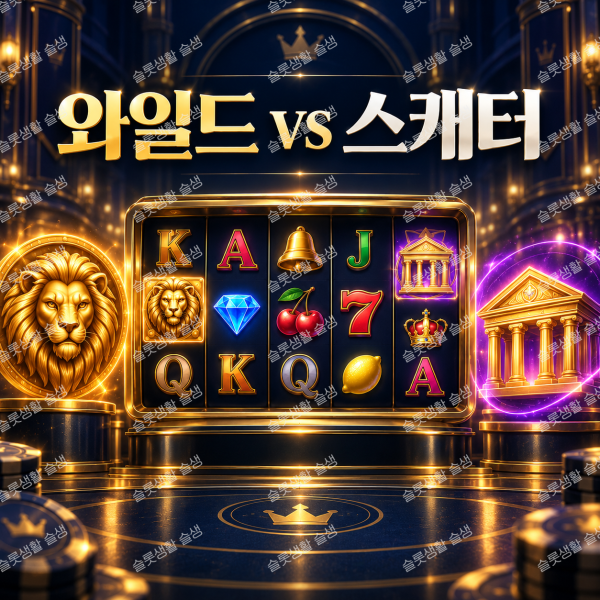 슬롯 와일드 스캐터 보너스 심볼과 무료스핀 구조 설명